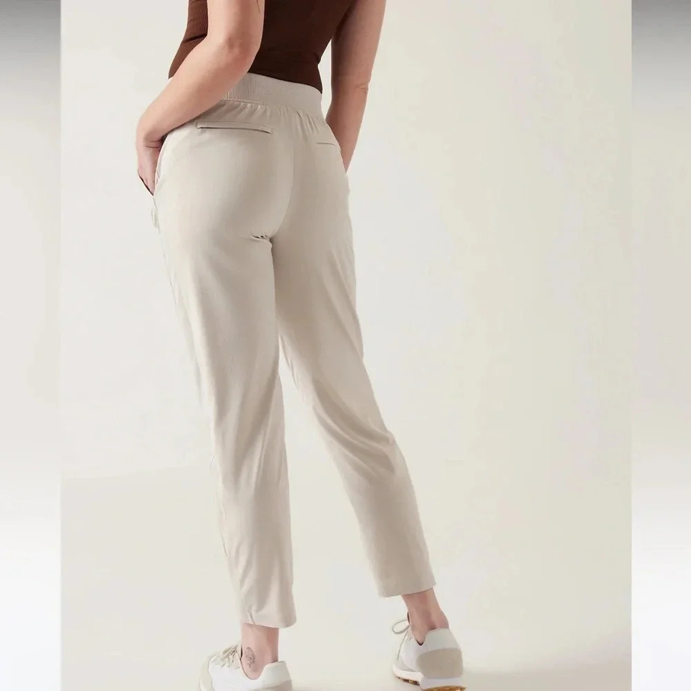 ATHLETA BROOKLYN ANKLE PANT in Abalone Grey - Picture 6 of 13